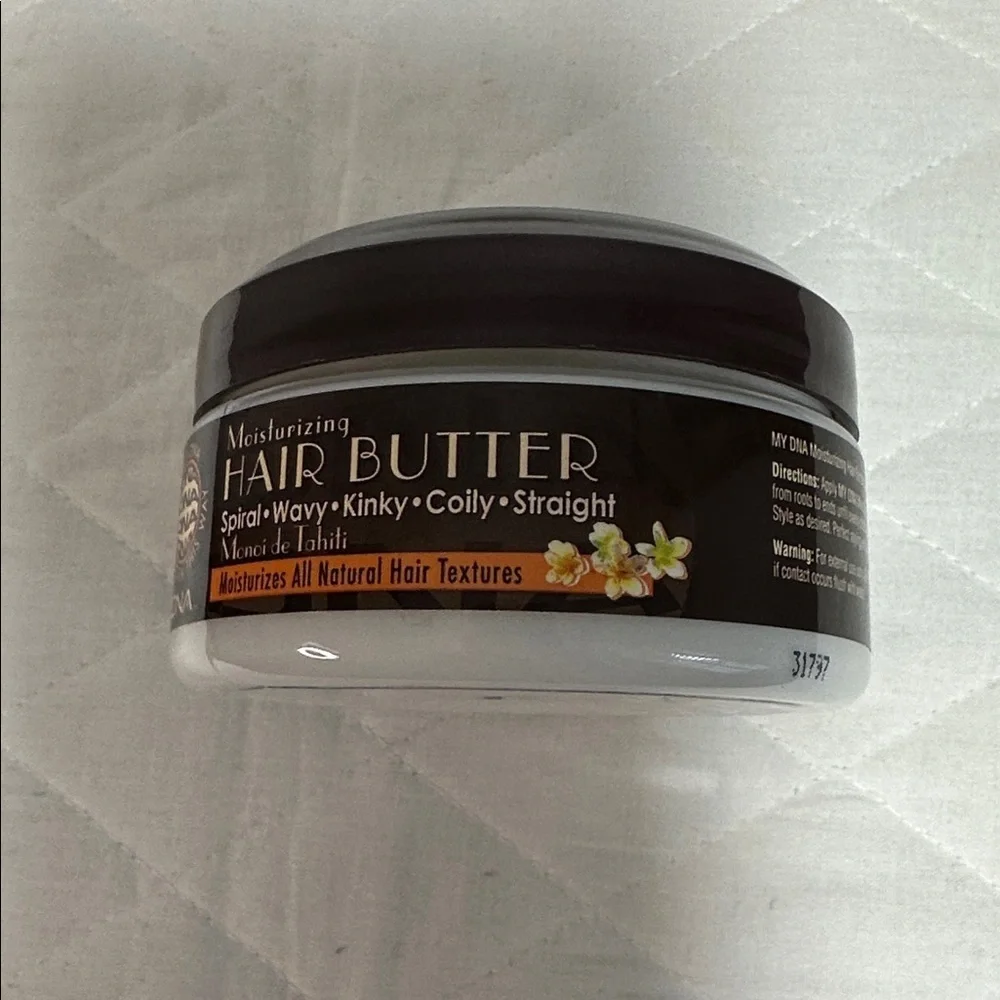 My DNA Moisturizing Hair Butter Spiral Wavy Kinky Coily Straight Hair 8oz NEW